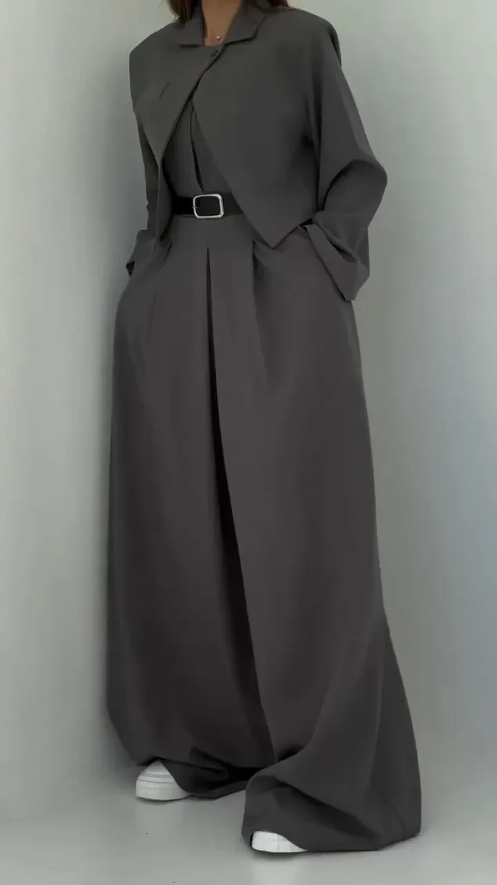 Eclat™ | Women's Bustier + Jacket Set – Elegant & Trendy Style