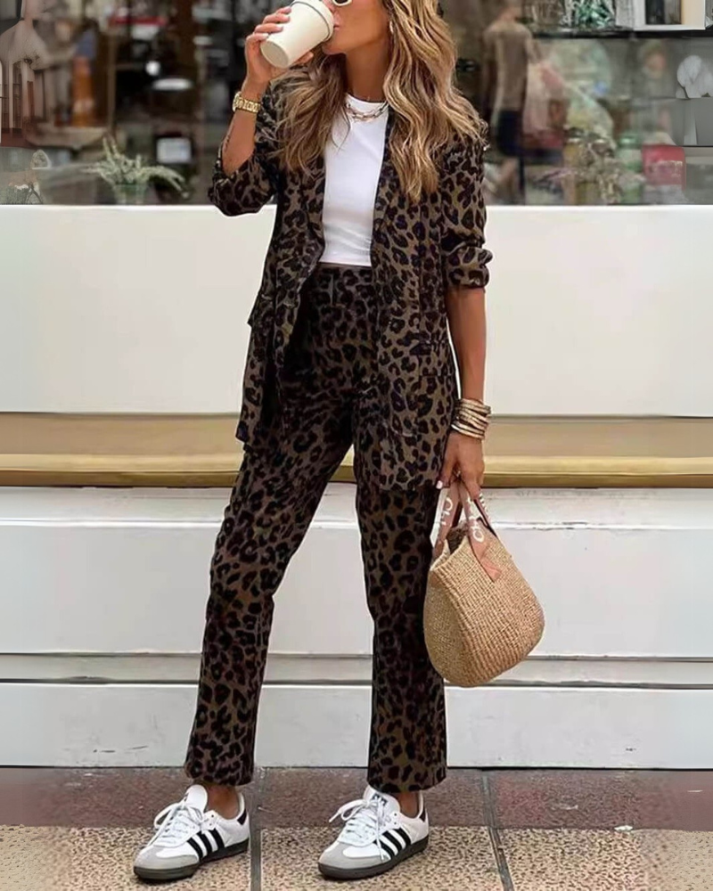 Soléna™ – Chic & Sophisticated Leopard Set