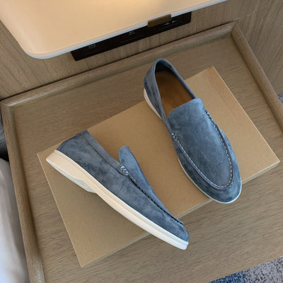 CALVIN™ | Minimal Suede Loafers
