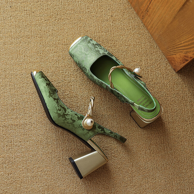 ZELORIA™ | Slingback Heels