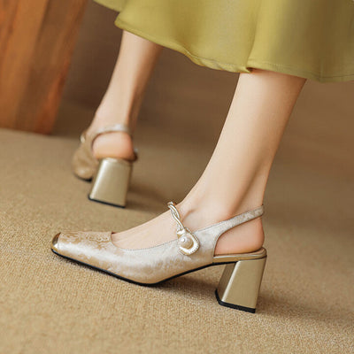 ZELORIA™ | Slingback Heels