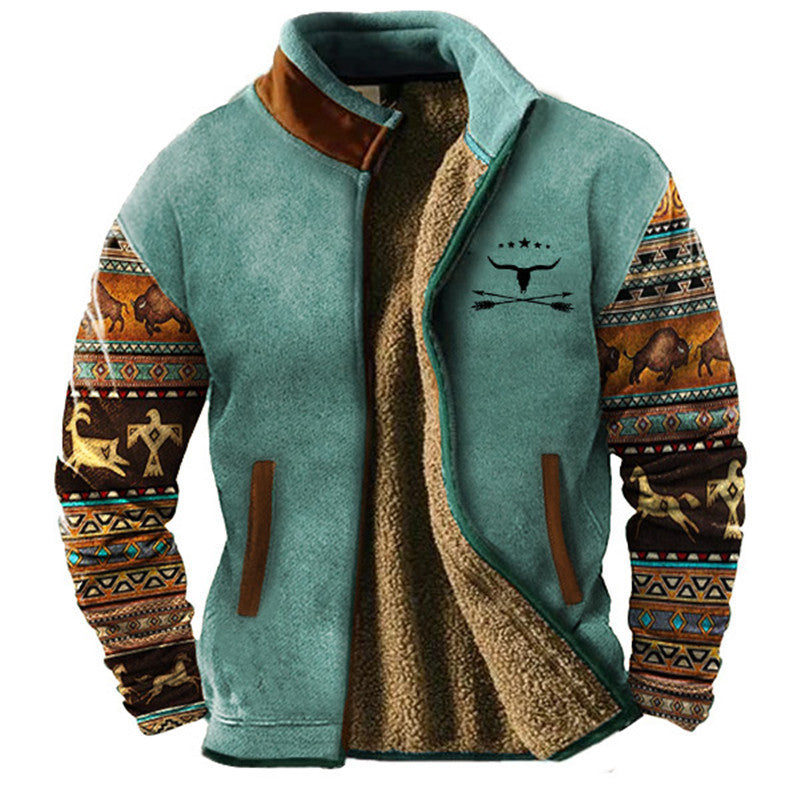 Savrani™ | Men’s Casual Fleece Jacket