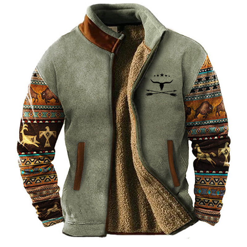 Savrani™ | Men’s Casual Fleece Jacket