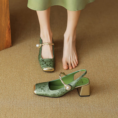 ZELORIA™ | Slingback Heels