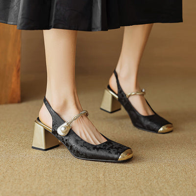 ZELORIA™ | Slingback Heels