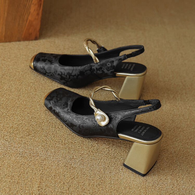 ZELORIA™ | Slingback Heels