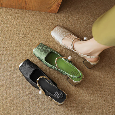 ZELORIA™ | Slingback Heels