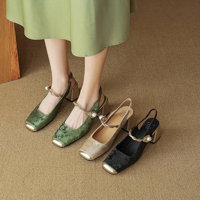 ZELORIA™ | Slingback Heels