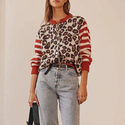 Ferocia™ | Leopard Print Sweater