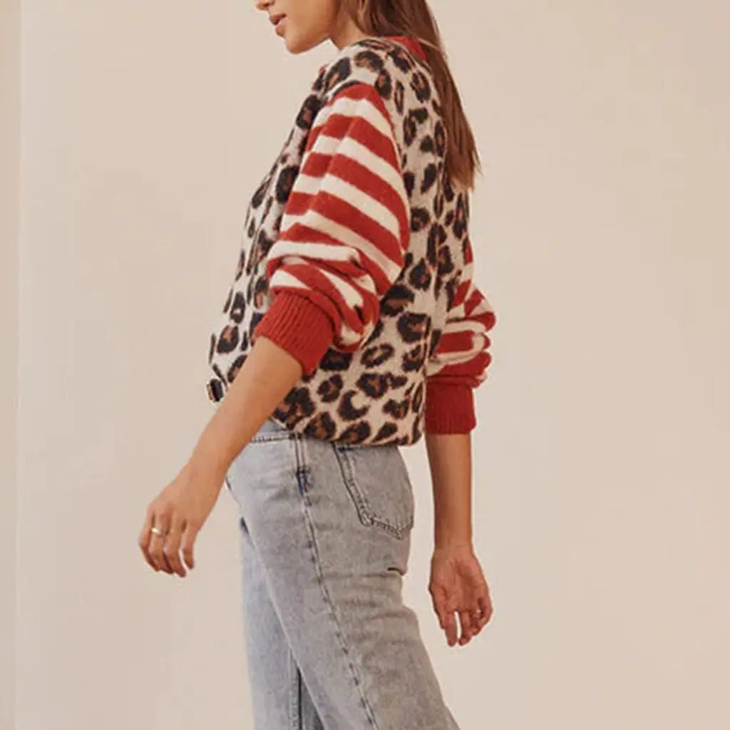 Ferocia™ | Leopard Print Sweater