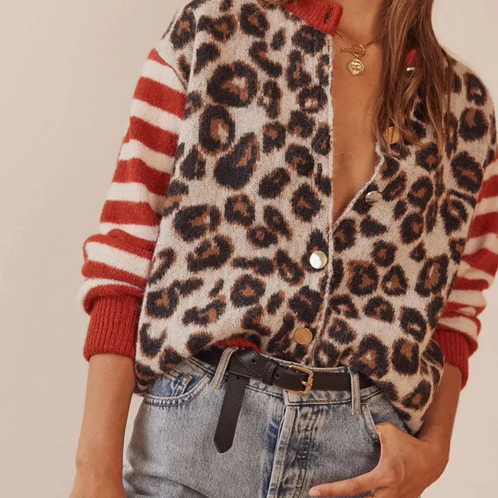 Ferocia™ | Leopard Print Sweater