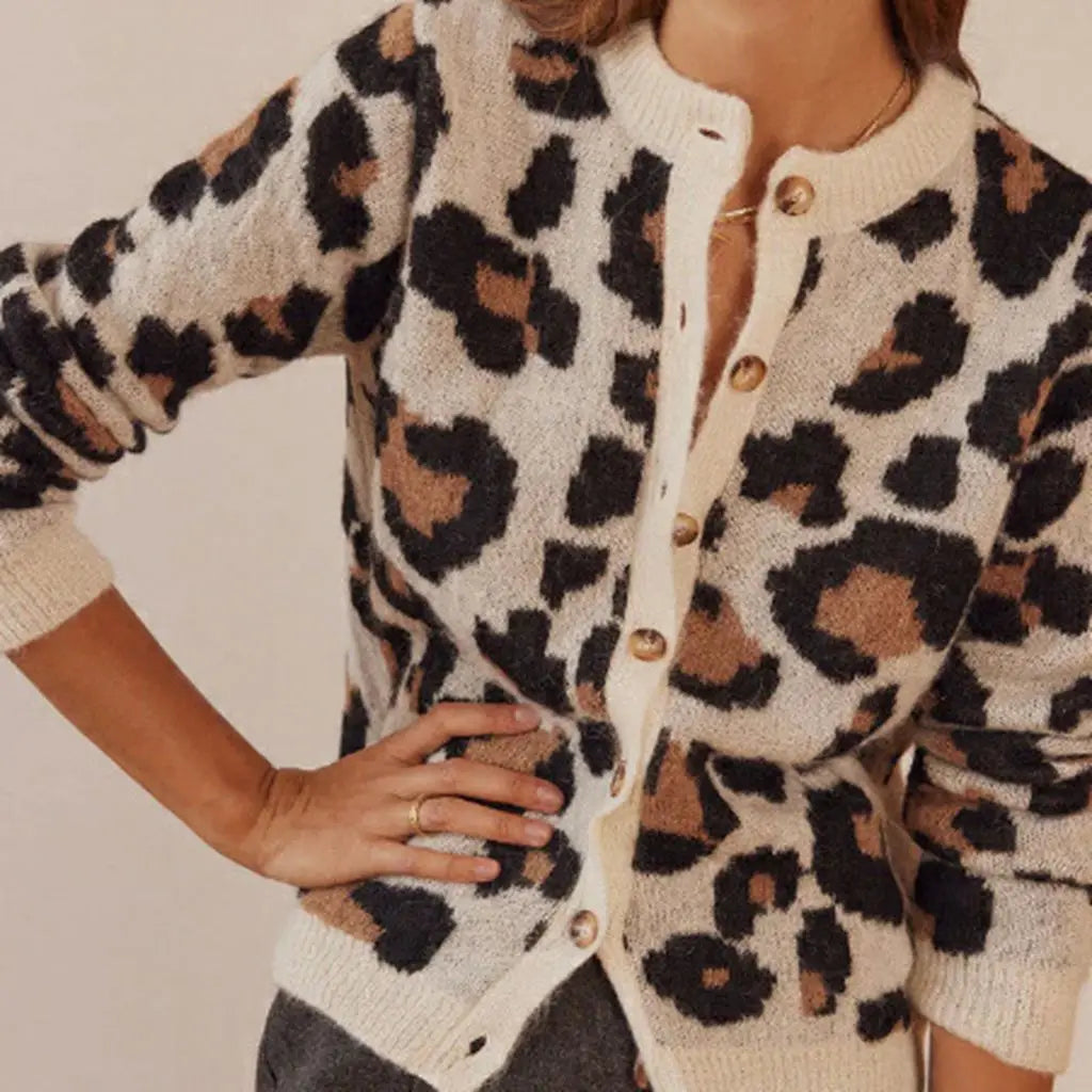 Ferocia™ | Leopard Print Sweater
