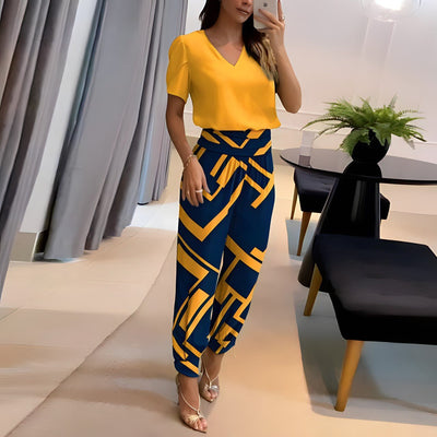 ANNELIESE™ | Trendy Blouse & Pants Set