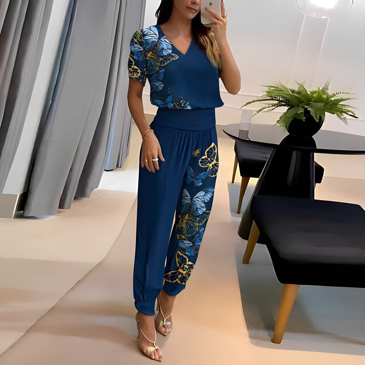 ANNELIESE™ | Trendy Blouse & Pants Set