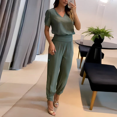 ANNELIESE™ | Trendy Blouse & Pants Set