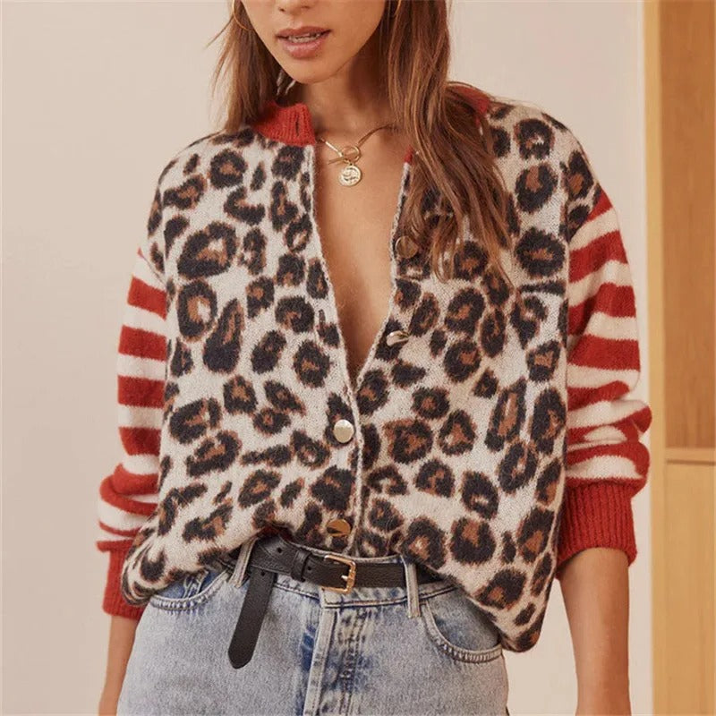 Ferocia™ | Leopard Print Sweater