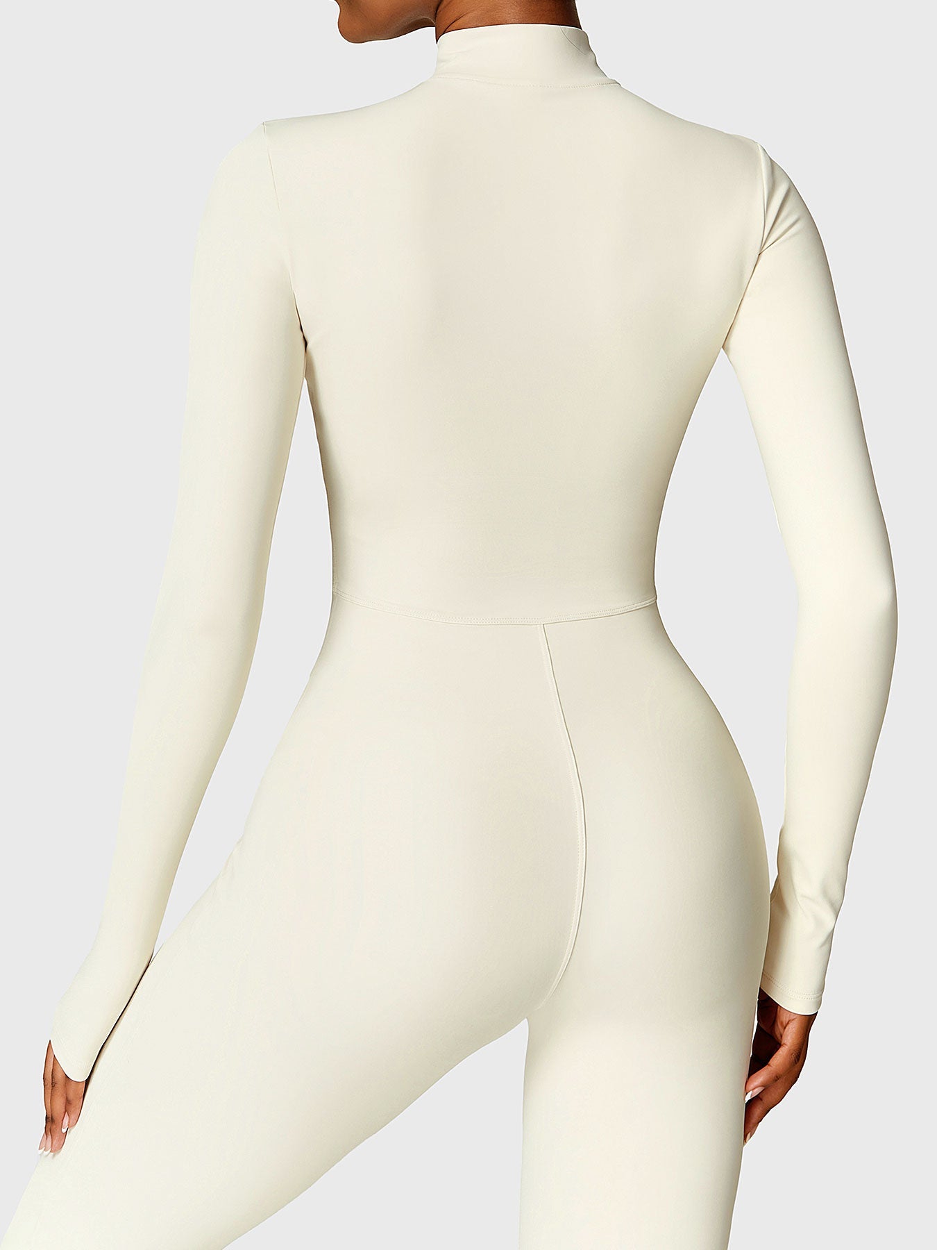 Yeoreo Belle™| Fleece Long Sleeve Zipper Jumpsuit