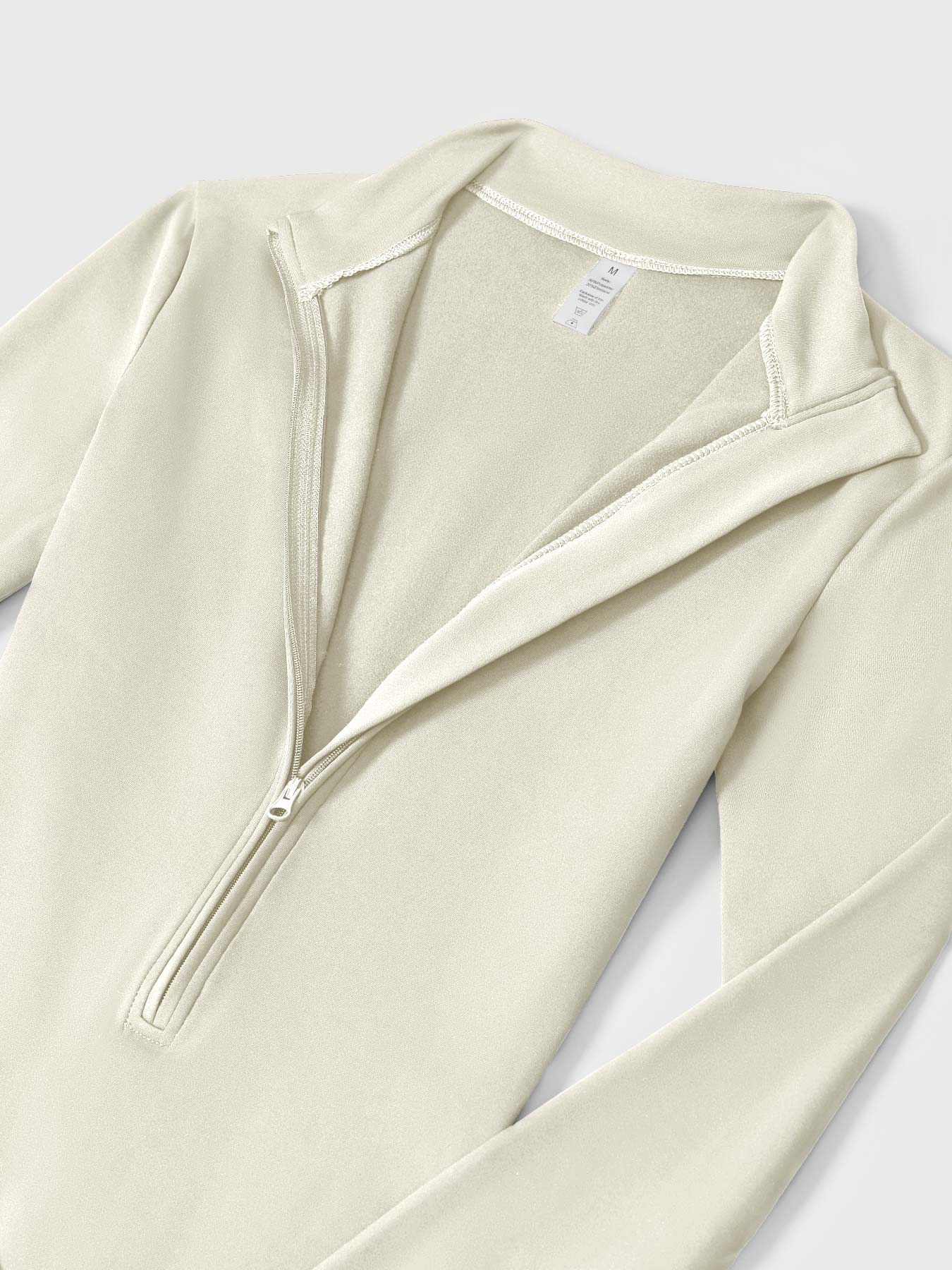 Yeoreo Belle™| Fleece Long Sleeve Zipper Jumpsuit