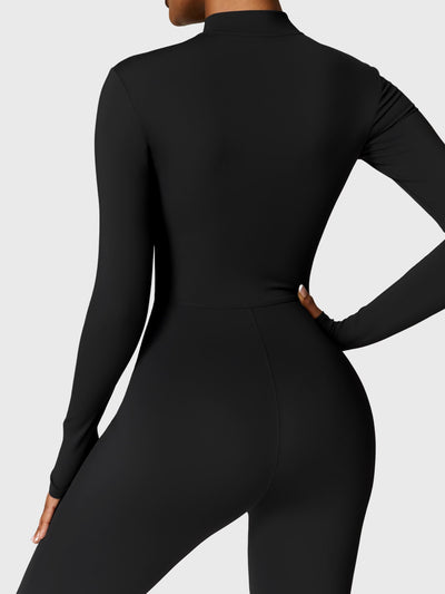 Yeoreo Belle™| Fleece Long Sleeve Zipper Jumpsuit